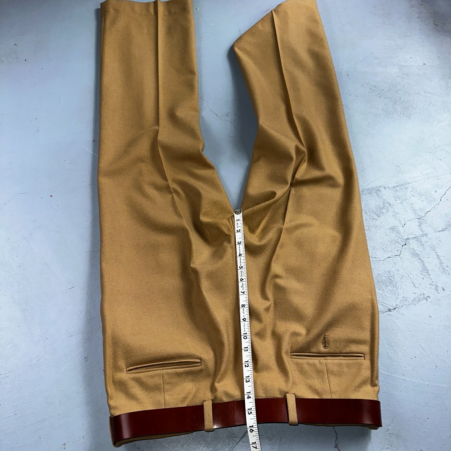 VTG Mens 3 PC Suit 40 Jacket Coat Pants Brown Rockabilly 70s 1970s Complete Fit