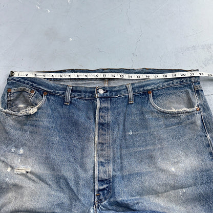 Levis 501 Vintage 70s SS Redline Selvedge USA XX Jeans Med Wash 48x30 Act 43x22