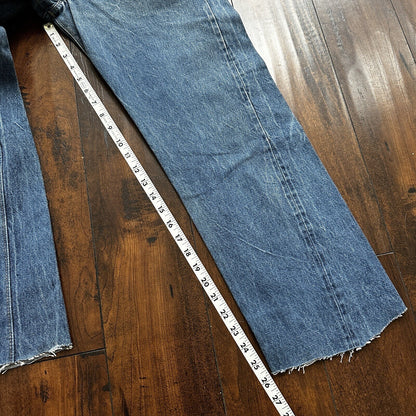 Levis Vintage 80s Redline Selvedge USA 501 XX Jeans 66 70s 32x34 Act 30x26