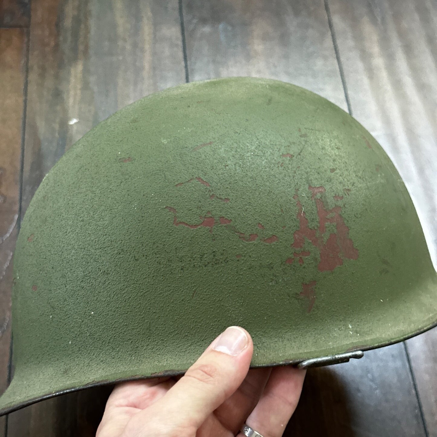 Vintage Vietnam War USMC M1 Helmet Post WWII Barn Find Unknown Origin