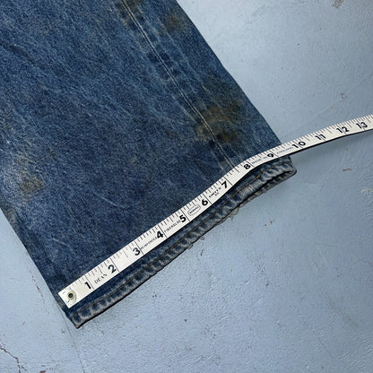 Levis 501 Vintage 80s Redline Selvedge USA XX Jeans Med Wash 48x30 Act 43x27
