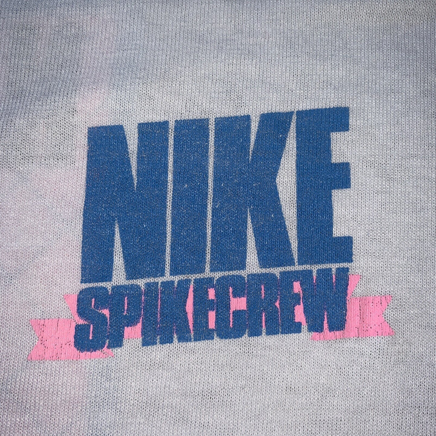 Spikecrew Volleyball Vintage Nike T Shirt USA Rare Single Stitch 90s Sports aj1