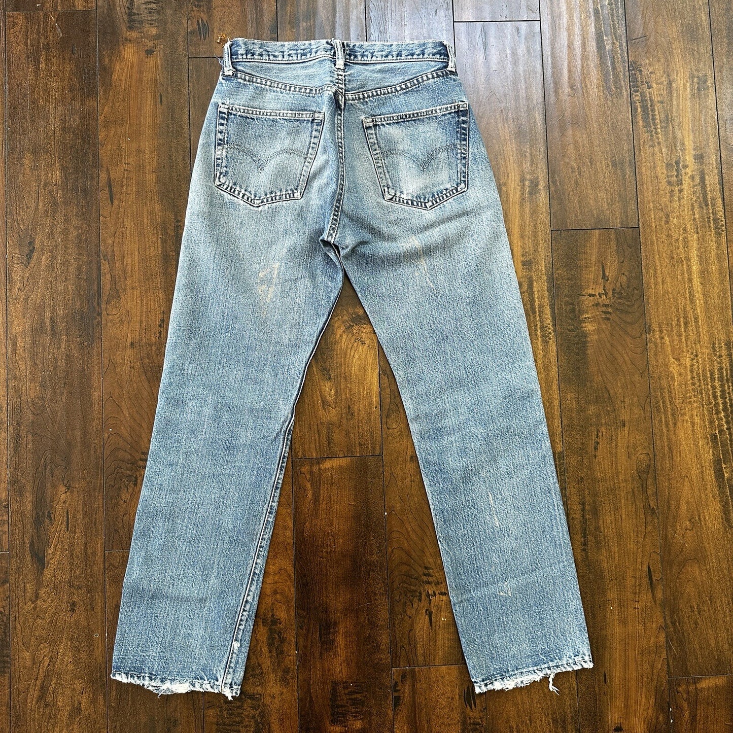 Vintage LEVIS 501XX Jeans Big E 1960s Denim Redline Selvedge 29x29 USA 60s 70s