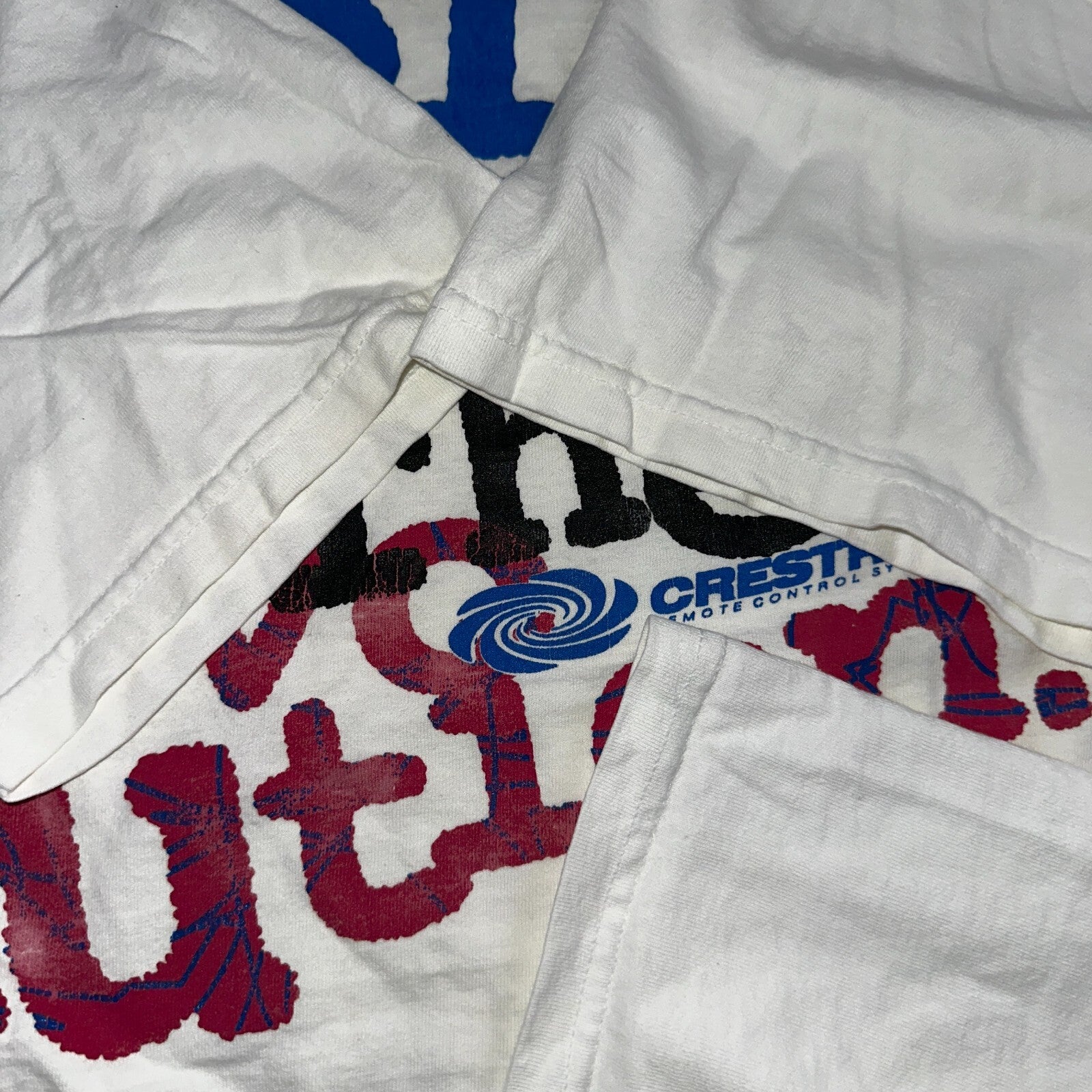 Crestron Color VTG T Shirt Remote Controller Lee Graphic Music Audio TV Promo