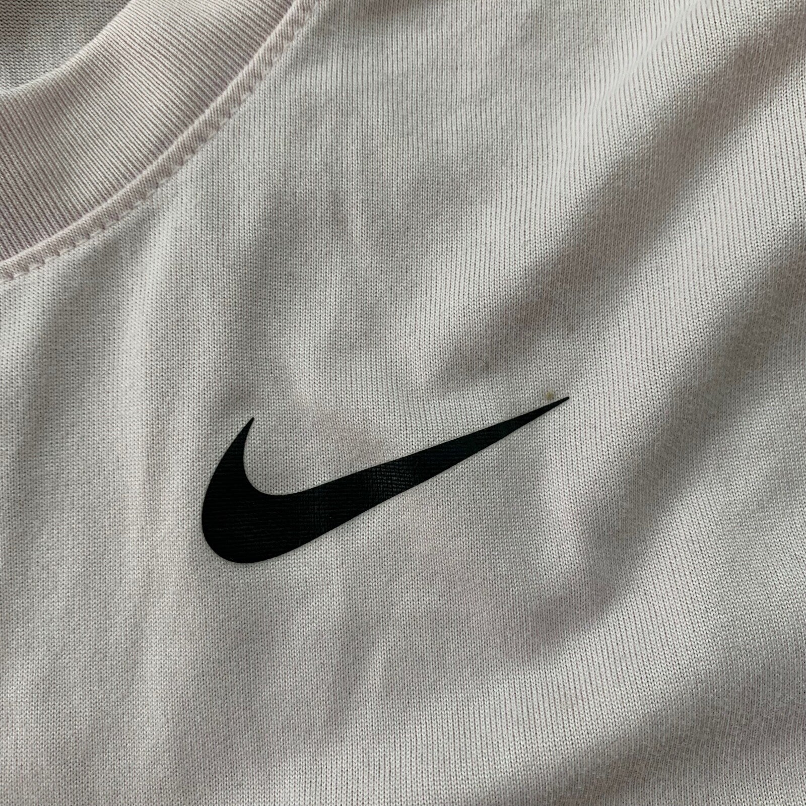 Womens Pink Nike T Shirt Gym Sports Running Faded Color Summer Light