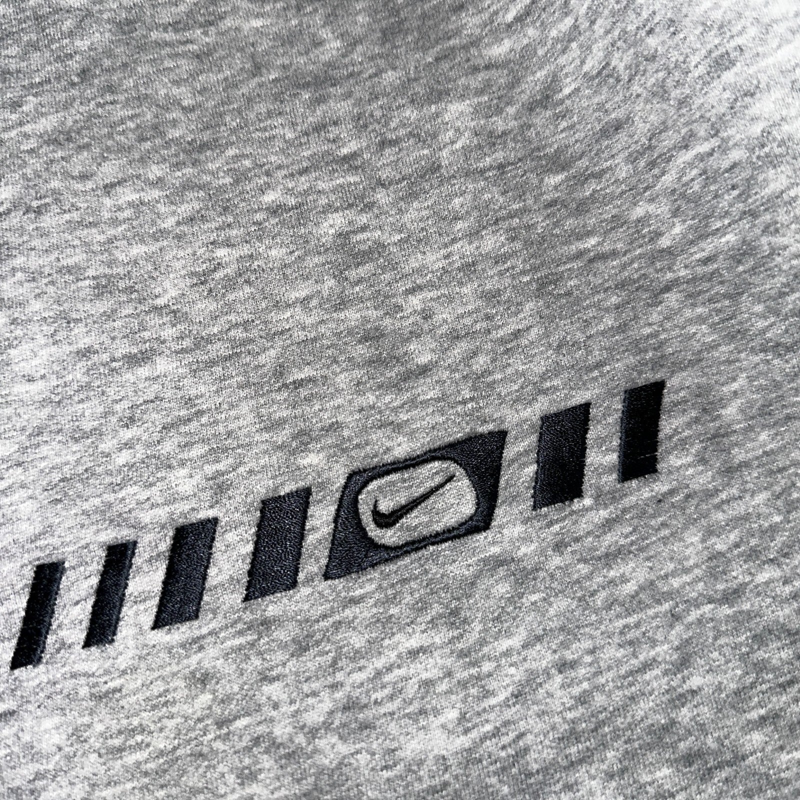 Nike 2XL Silver Tag Sweatshirt 90s VTG Crewneck Y2K Speed Stained Air Max Promo