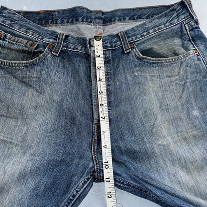 Levis 501 Vintage Y2K XX Straight Leg Jeans Blue Med Wash 33x32 Act 33x30