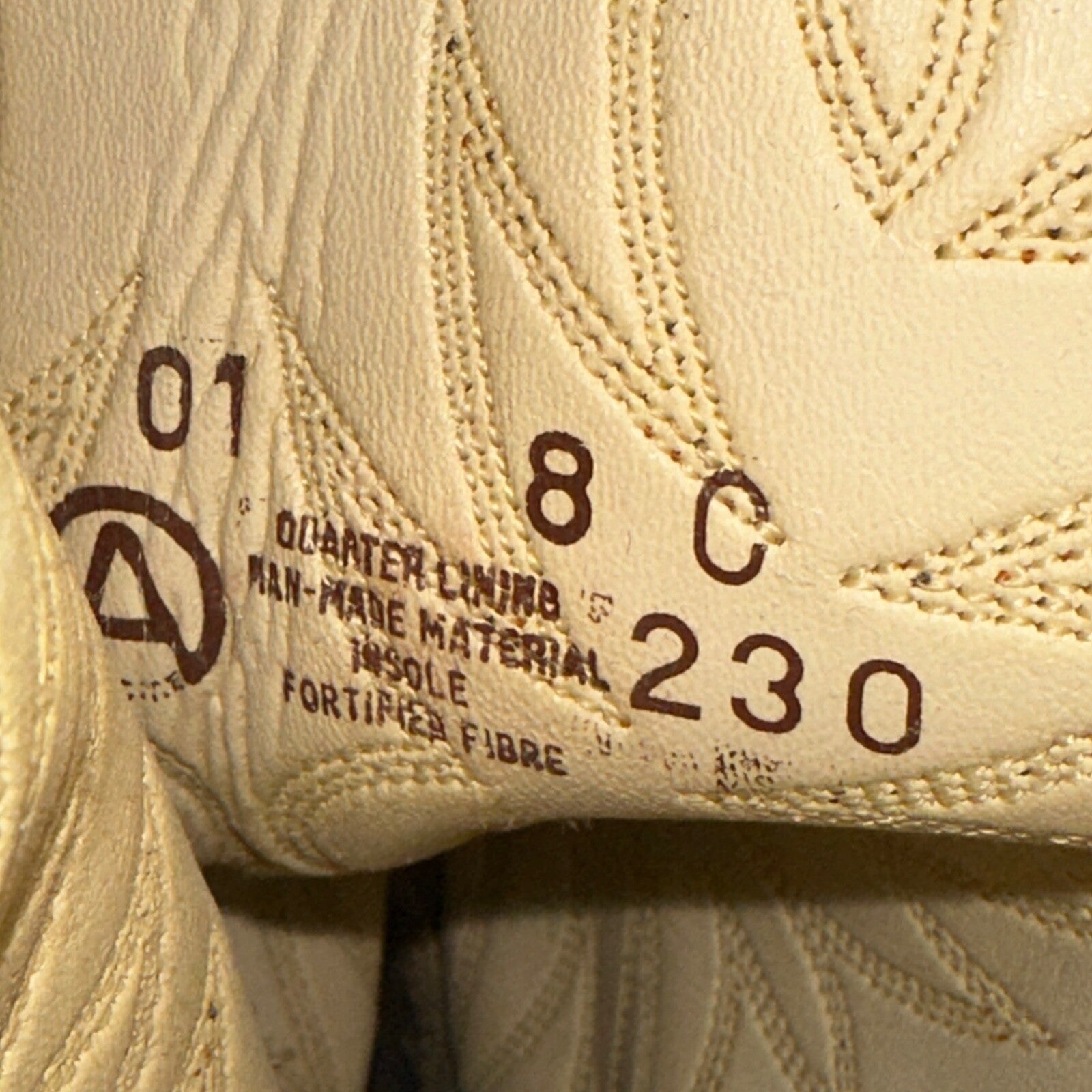 Acme Womens Vintage Brown Leather Western Stacked Heel Cowboy Boots Size 8C