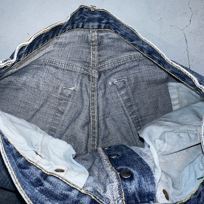 Levis 501 Vintage 90s Hungary Straight Leg Jeans 31x32 Y2K Med Wash Act 28x30