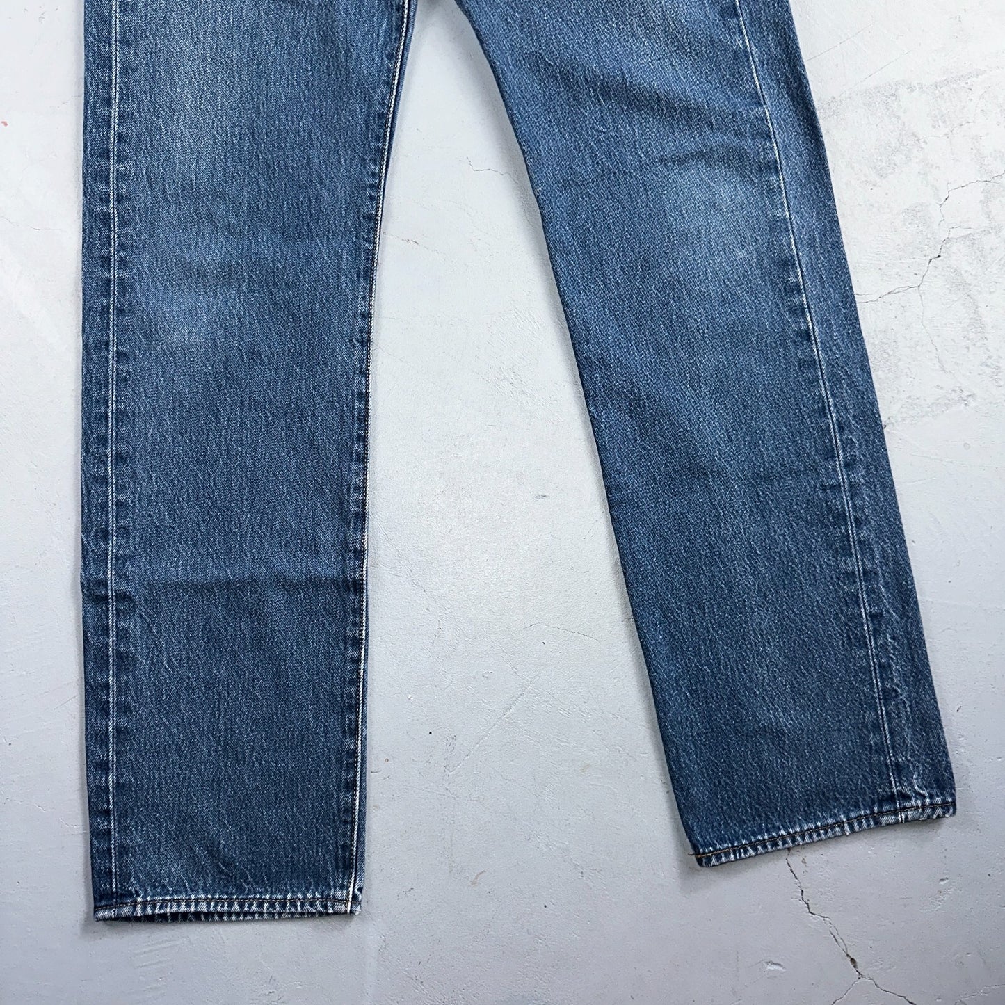Levis 501 Y2K XX Straight Leg Jeans Blue VTG Med Wash 36x38 Act 33x33