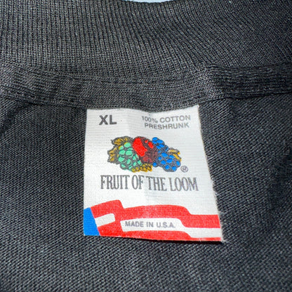 Ann Arbor Frog VTG T Shirt 80s 88 Funny Graphic Trout Fish Art Fishing Hunt XL