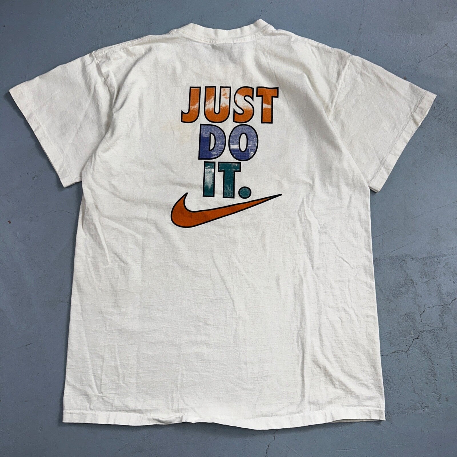 Nike 1994 Niketown Portland OregonVTG T Shirt Mayors Walk 90s 10K Marathon XL