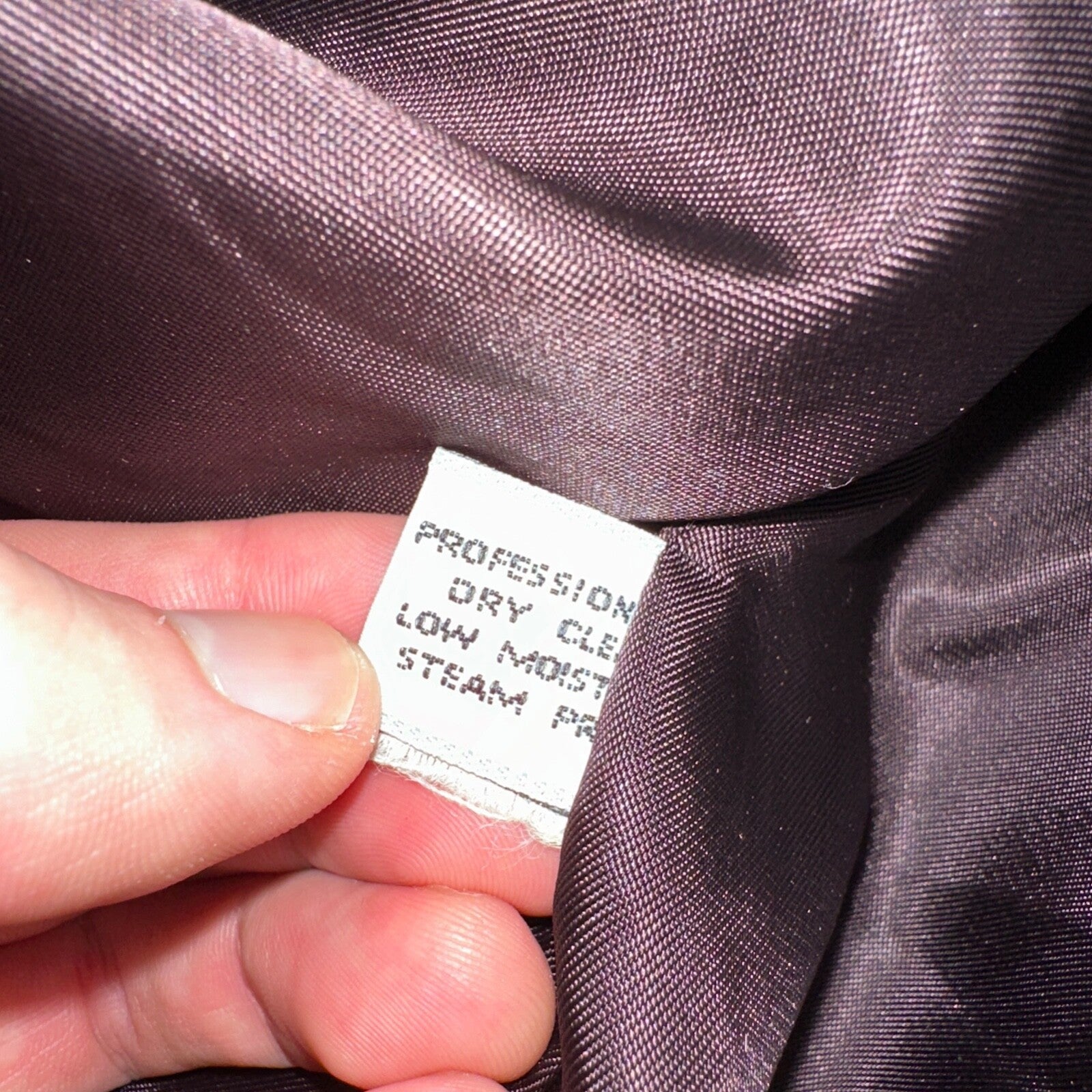 VTG Pavilion Petite Gray Coat  Womens  Double Breasted Long Trench Overcoat Sz L