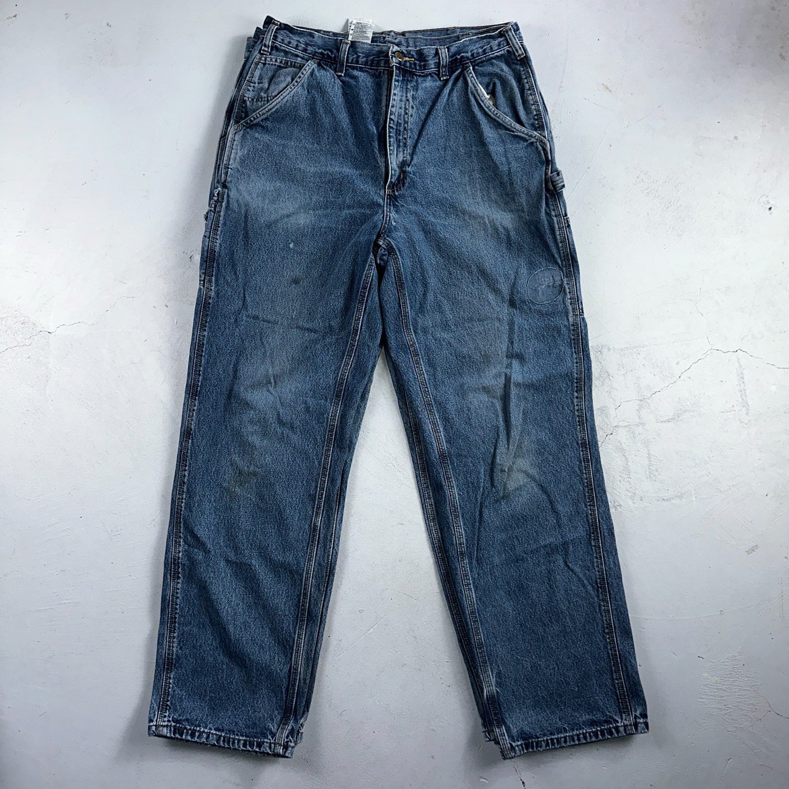 Carhartt B171 B13 DST Carpenter Jeans Relaxed Faded Pants 36x34 Lot of 3