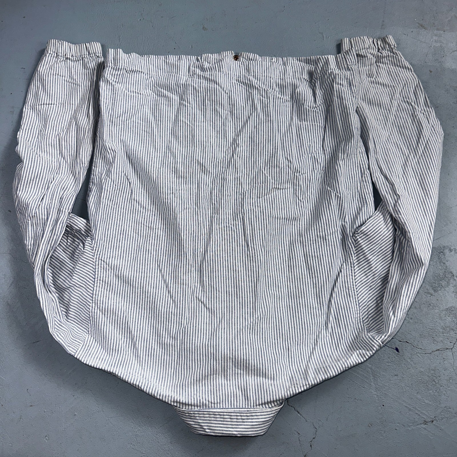 Polo By Ralph Lauren VTG 90s Harrington Jacket Hickory Stripe Workwear Ricky