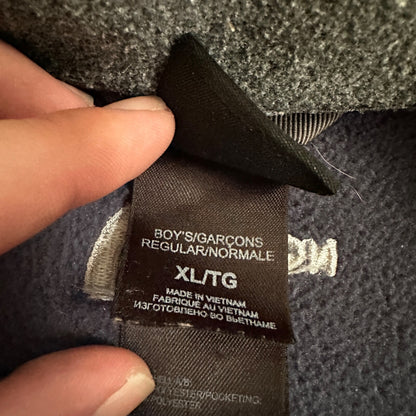 The North Face Navy Fleece Jacket Kids T206 T606 F09 Grey XL TNF VTG Style