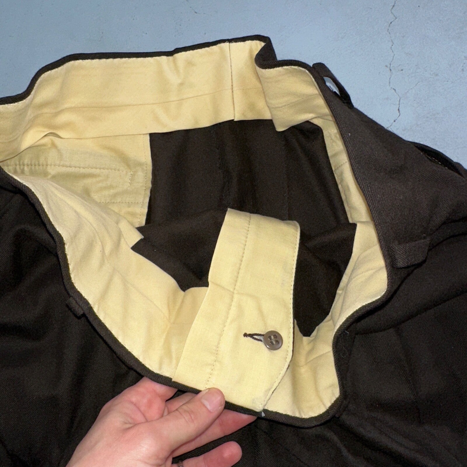 VTG Mens 2 PC Suit 42 Jacket Coat Pants Brown Rockabilly 60s 1960s Classy