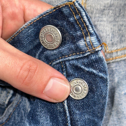 Levis 501 Big E Vintage 60s Redline Selvedge USA XX 1960s Jeans 66 Act 26x27