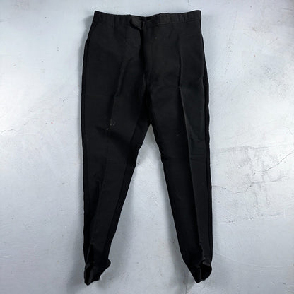 Roffe Jett Ski Pants Vintage Men’s 34 Regular Black USA 1960s Rockabilly 60s