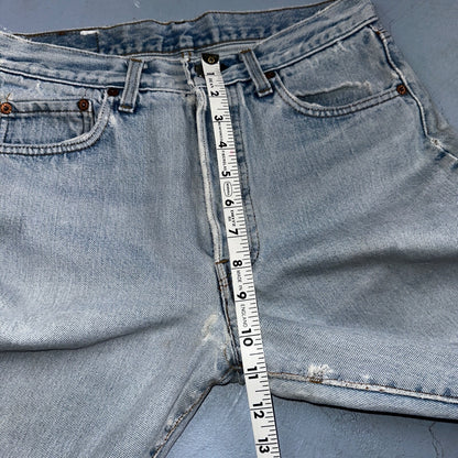 Levis 501 Vintage 80s Redline Selvedge USA XX Jeans Light Wash 66 Act 28x31