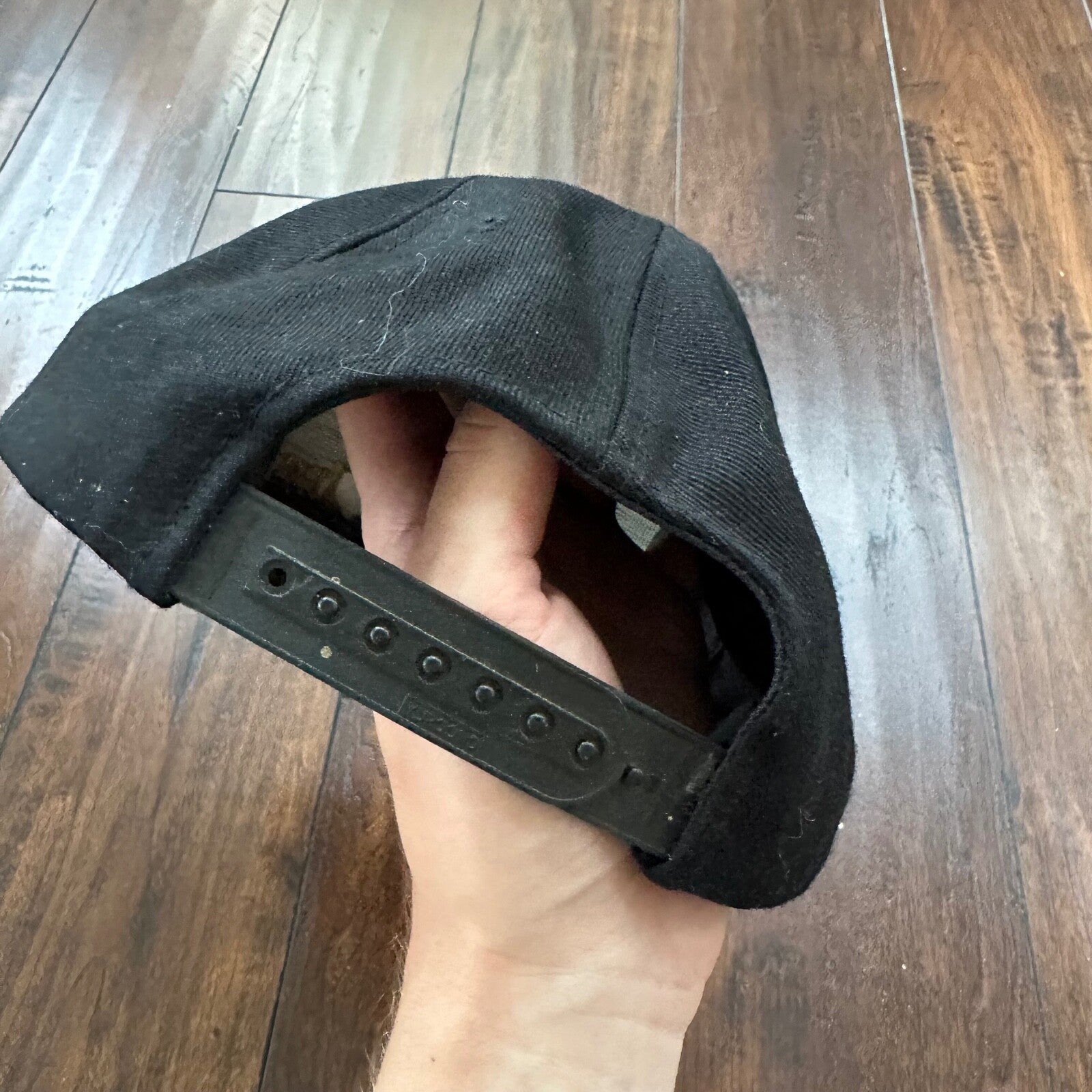 Specialty Polymer Inc Vintage Hat Cap Snapback Black Gold Oregon Rap Music Bands