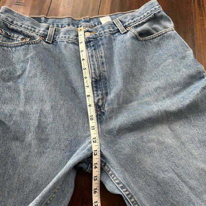 Levis 550 Jeans VTG Womens High Rise Light Wash Relaxed Tapered 90s USA 35x28