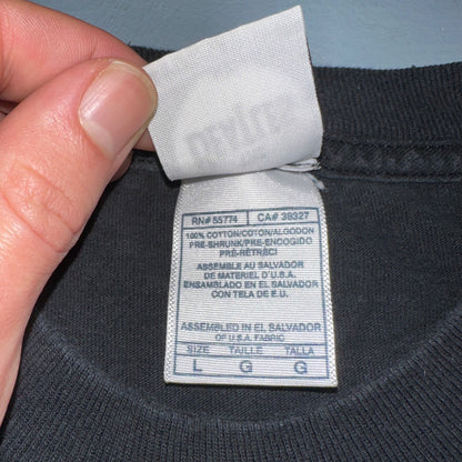 The Beatles Let it Be Official 2005 VTG T Shirt Y2K Black Album Cover 1969 Lenno