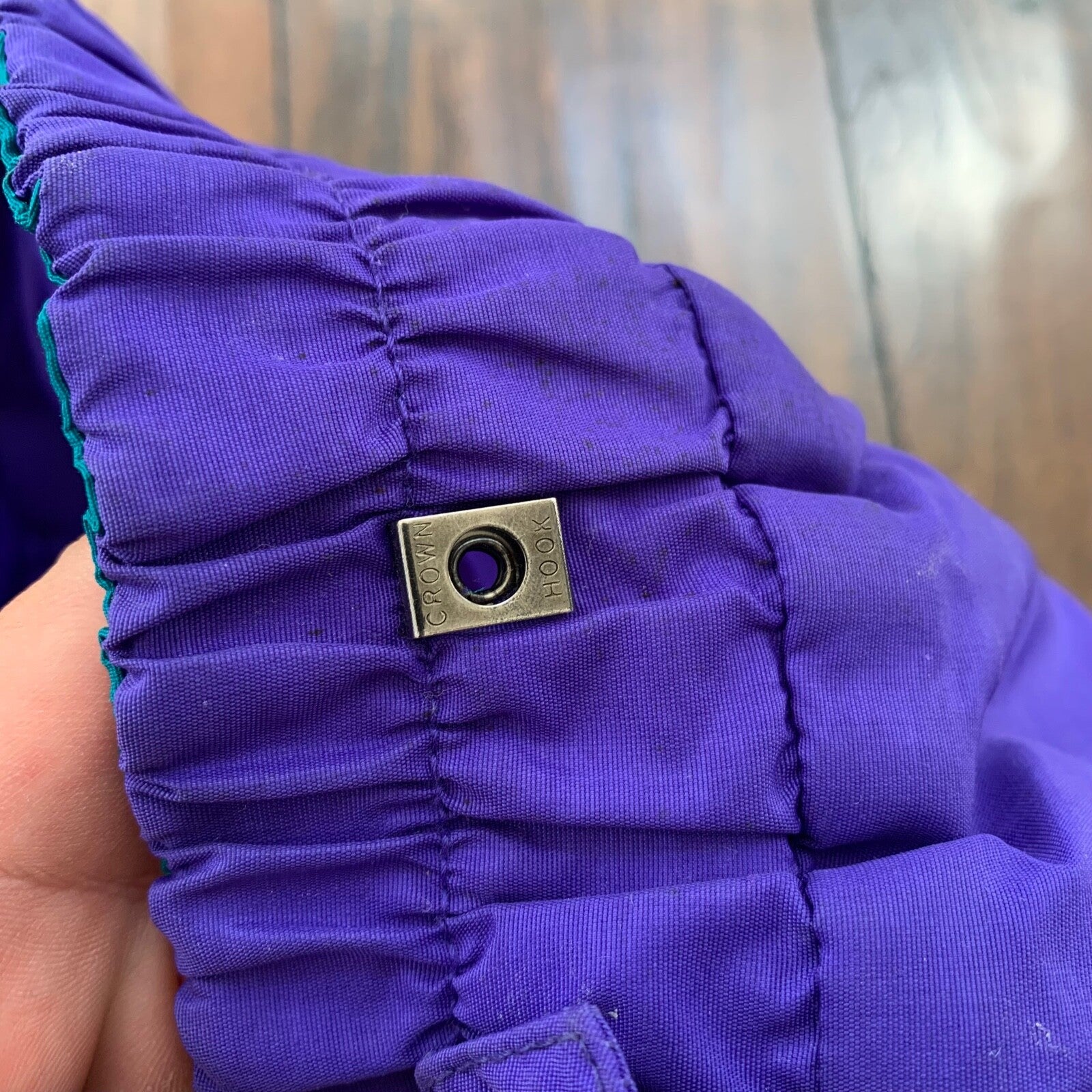 Vintage Columbia Sportswear Women's Purple High Rise Skiing Snow Pants 90s
