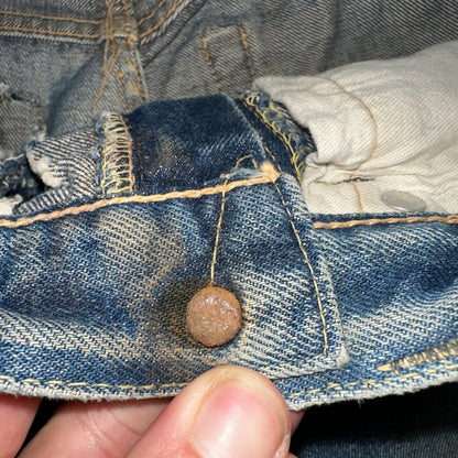 Levis 505 Big E Vintage 60s Redline Selvedge USA XX 1960s Jeans 501 Act 28x26
