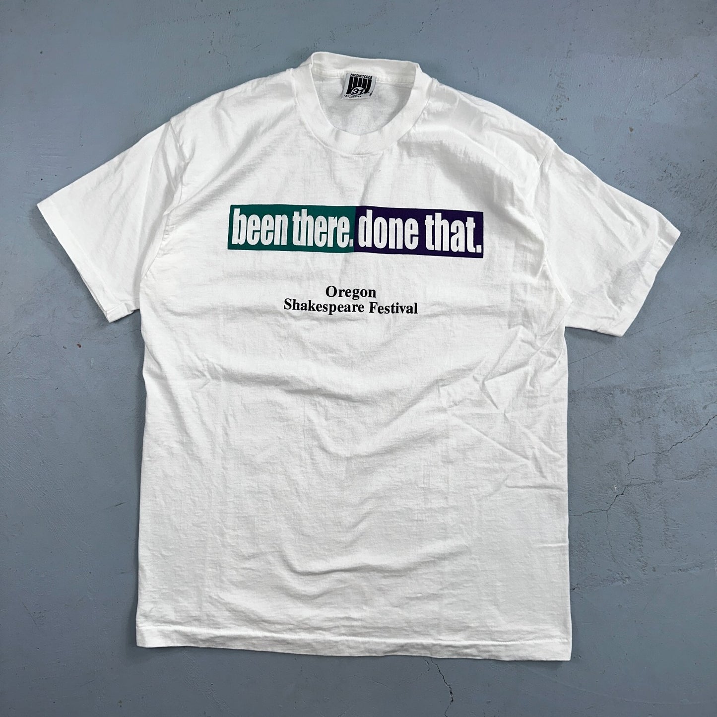 Been There Done That Shakespeare VTG T Shirt Oregon Festival 90s Single Stitch