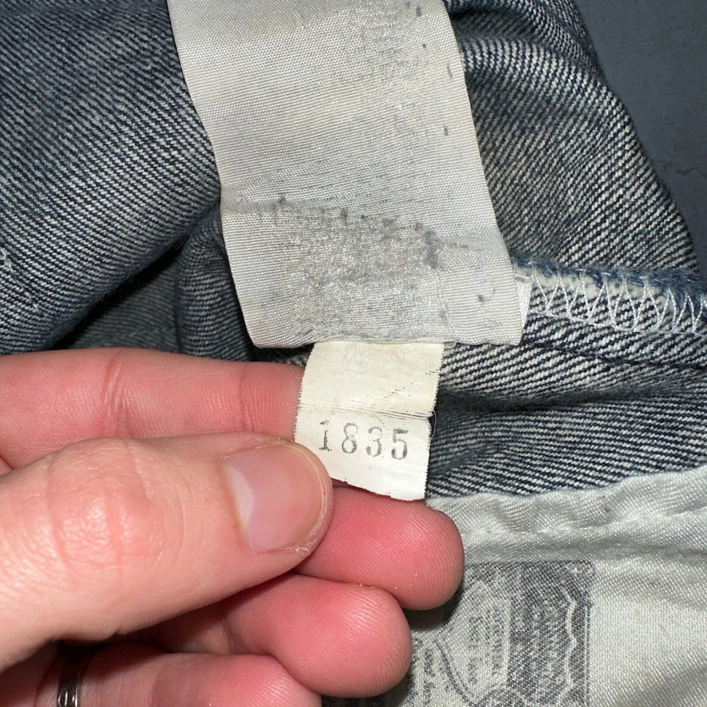 Levis 501 Vintage Y2K XX Straight Leg Jeans Blue Dark Wash 34x32 Act 35x31