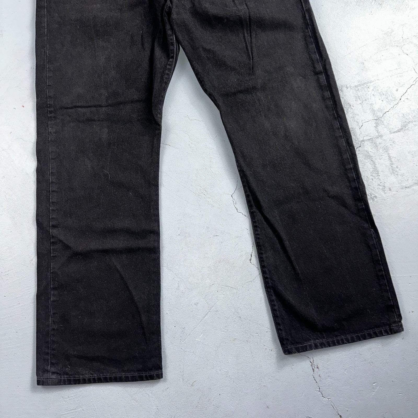 Levis 501 Vintage Y2K 90s XX Straight Leg Jeans Black Dark Wash 42x32 Act 41x31