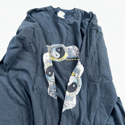 Banzai Pipeline Long Sleeve XL VTG T Shirt Rock Band Music Grunge Ying Yang Y2K