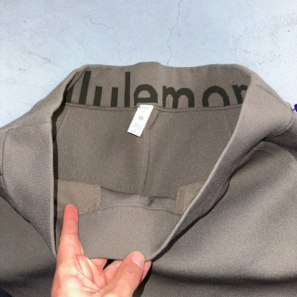Lululemon Beige Brown Pants Work Pants Women’s Size L Tech Crop Yoga