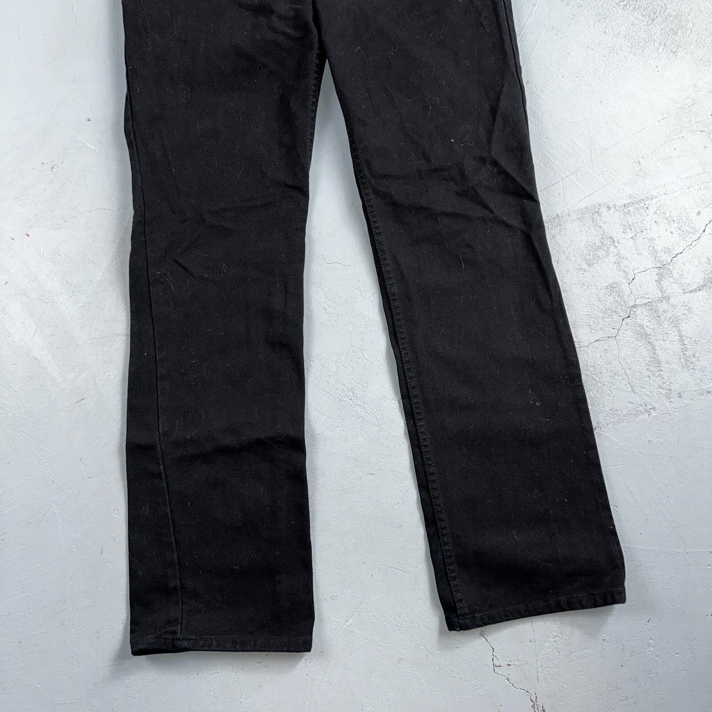 Levis 501 Vintage 90s USA XX Straight Leg Jeans Missing Buttons 31x32 Black