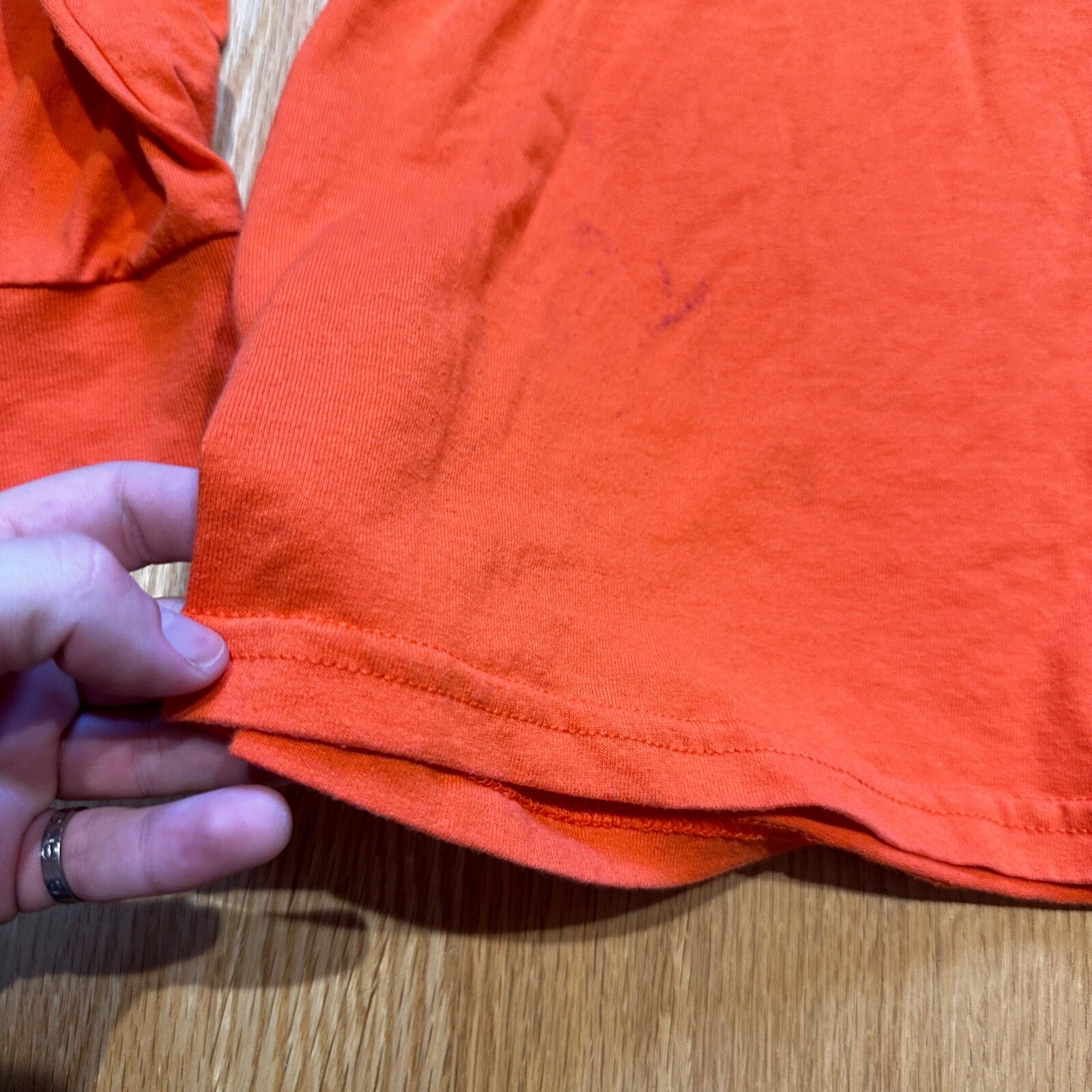 Halloween Pumpkin Costume Vintage T Shirt Y2K Orange Cute Simple Basic