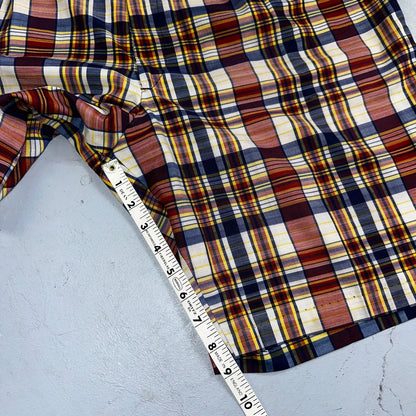 Sears Vintage 70s The Men’s Store Perma-Prest Striped Shorts Plaid Talon Zipper