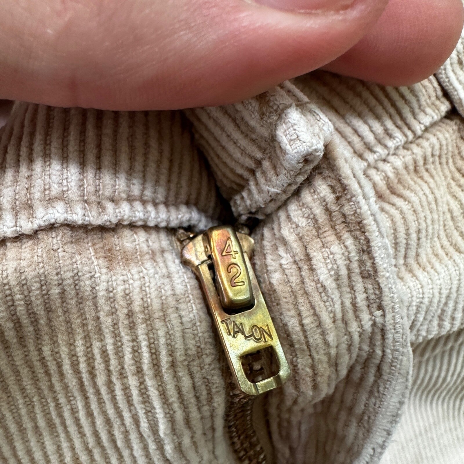 Levis 684 VTG Corduroy Pants Bell Bottom USA 30x27 Boot Cut 1970s 70s Beige