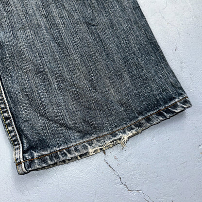 Levis 501 Vintage Y2K XX Straight Leg Jeans Blue Med Wash 34x34 Act 34x32