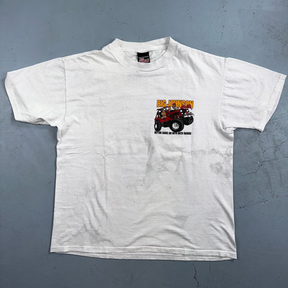 Big Johnson VTG 1997 Racing Naughty Humor Joke Single Stitch 90s Trucks Funny