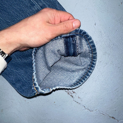 Levis 501 Y2K XX Straight Leg Jeans Blue VTG Med Wash 36x38 Act 33x33