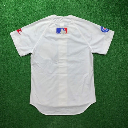 90s Chicago Cubs Jersey Vintage Nike T Shirt USA Rare MLB White Rare Jordan Rap
