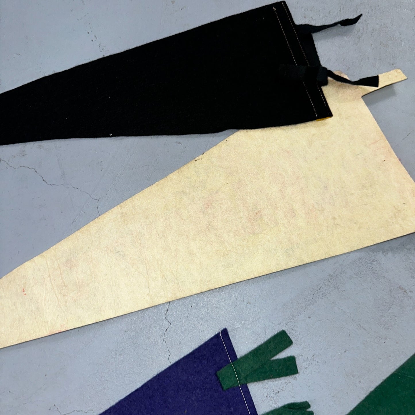 VTG Pennant 1930s 1940s Princeton Collection of 9 Lot Rare Football Antique