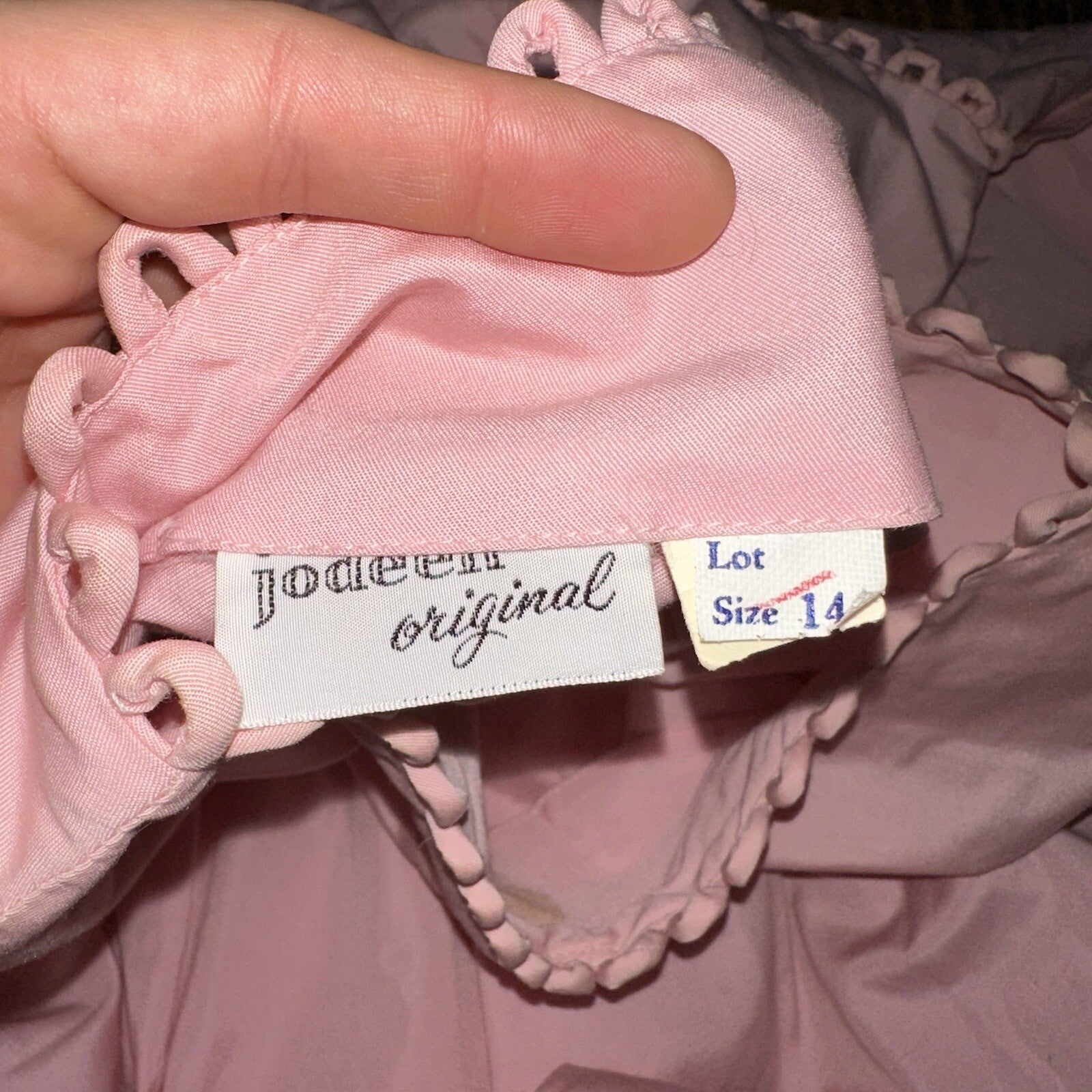 Vintage USA Rockabilly Womens Dress Pattern Pink 60s 70s Sanforized Princess