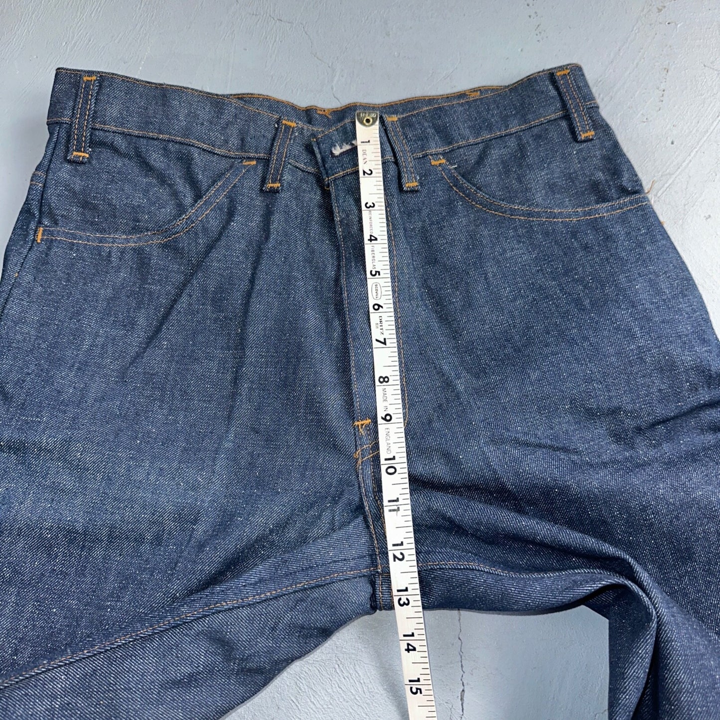 Levis 646 Deadstock 70s USA Orange Tab Bootcut Flare Bell Bottom NOS Jeans 34x31