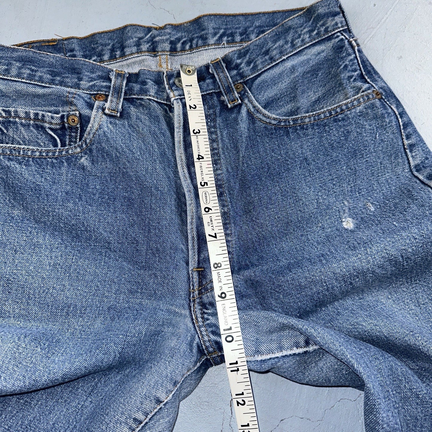 Levis 501 Vintage 80s Redline Selvedge USA XX Jeans Med Wash 32x32 Act 30x29