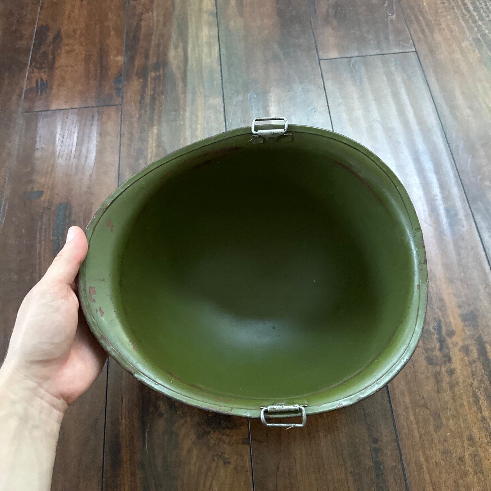 Vintage Vietnam War USMC M1 Helmet Post WWII Barn Find Unknown Origin