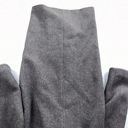 VTG Pavilion Petite Gray Coat  Womens  Double Breasted Long Trench Overcoat Sz L