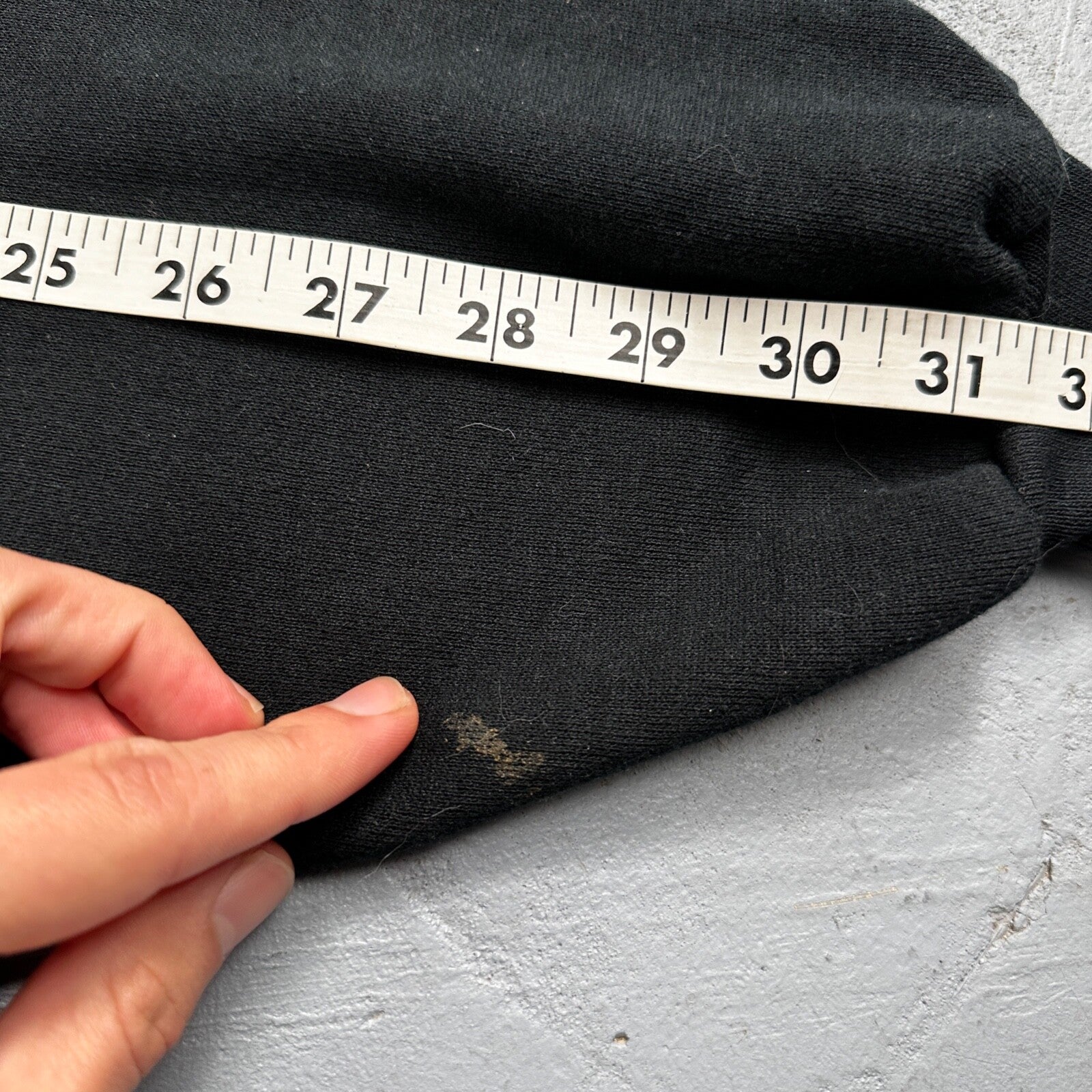 VTG Jerzees Sport Blank Sweatshirt L 1990s Y2K Black Crewneck Basic