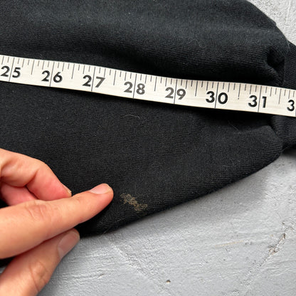 VTG Jerzees Sport Blank Sweatshirt L 1990s Y2K Black Crewneck Basic